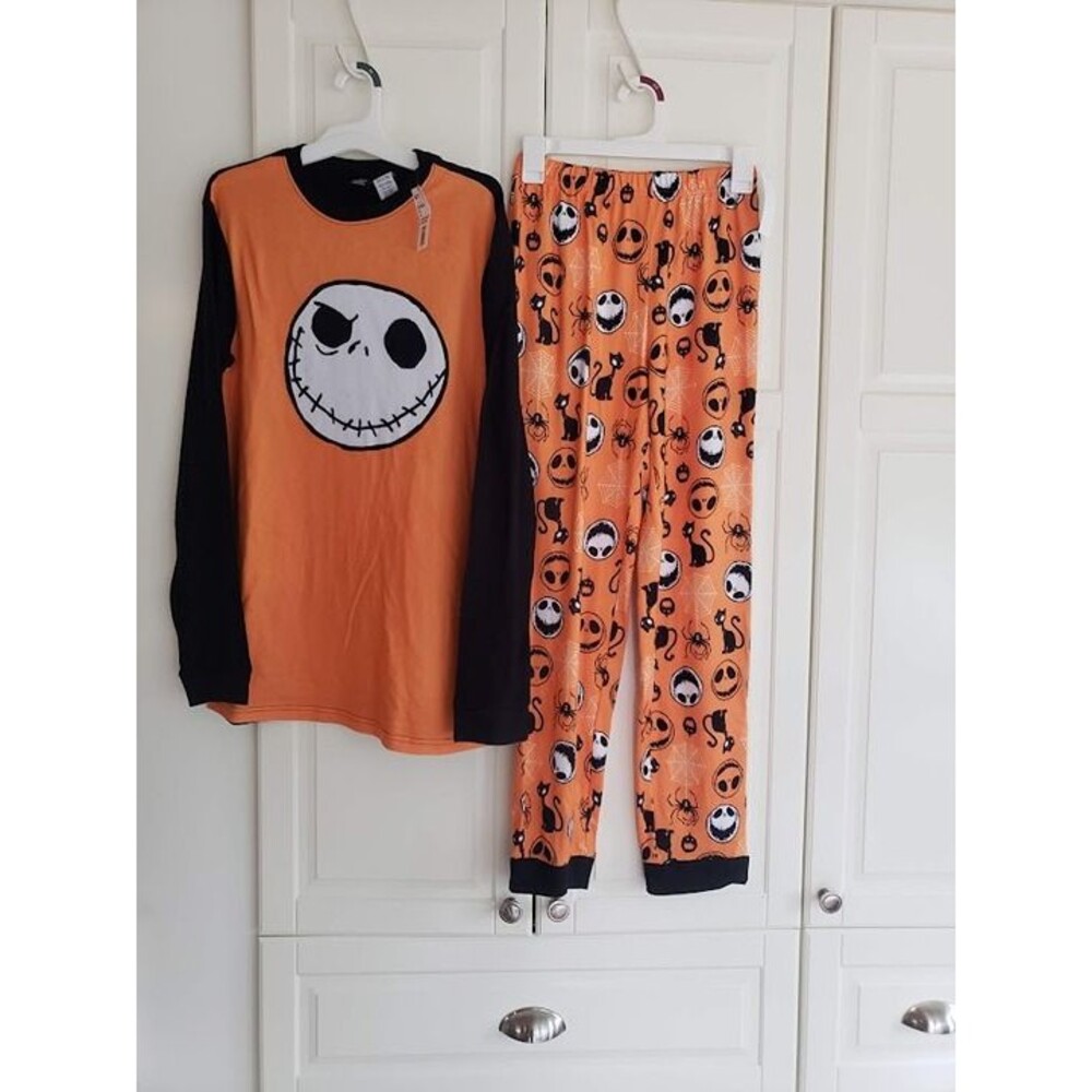 The Nightmare Before Christmas Halloween Pajamas - Jack -  Mens XS Womens S -NEW